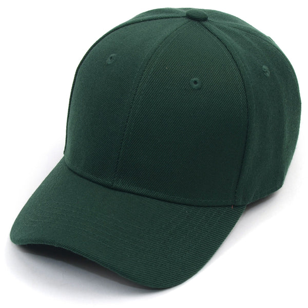 【正面刺繍代込み】SCAP007 スタンダード ハードボールキャップDARK GREEN