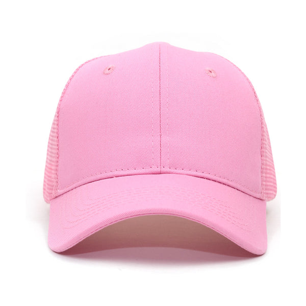 【正面刺繍代込み】SCAP011 スタンダード メッシュボールキャップPINK
