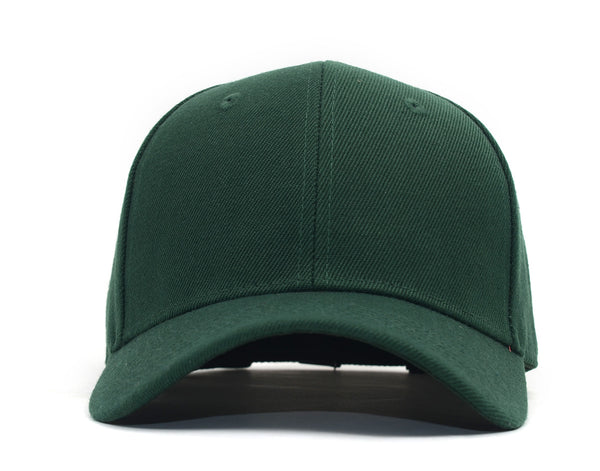 【正面刺繍代込み】SCAP007 スタンダード ハードボールキャップDARK GREEN