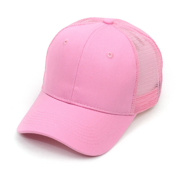 【正面刺繍代込み】SCAP011 スタンダード メッシュボールキャップPINK